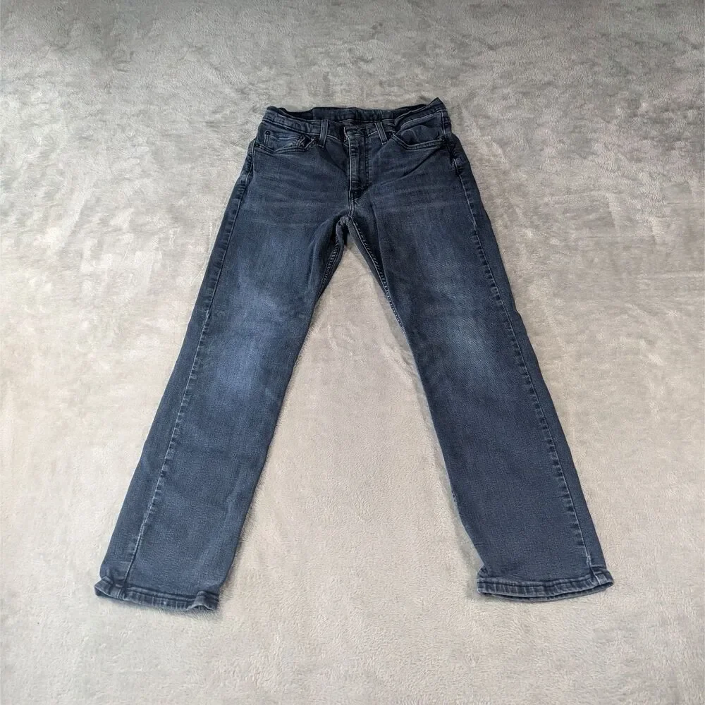 Levis 511 Slim Fit Jeans Mens 33x30 Dark Wash Blue Stretch Denim Pants Red Tab